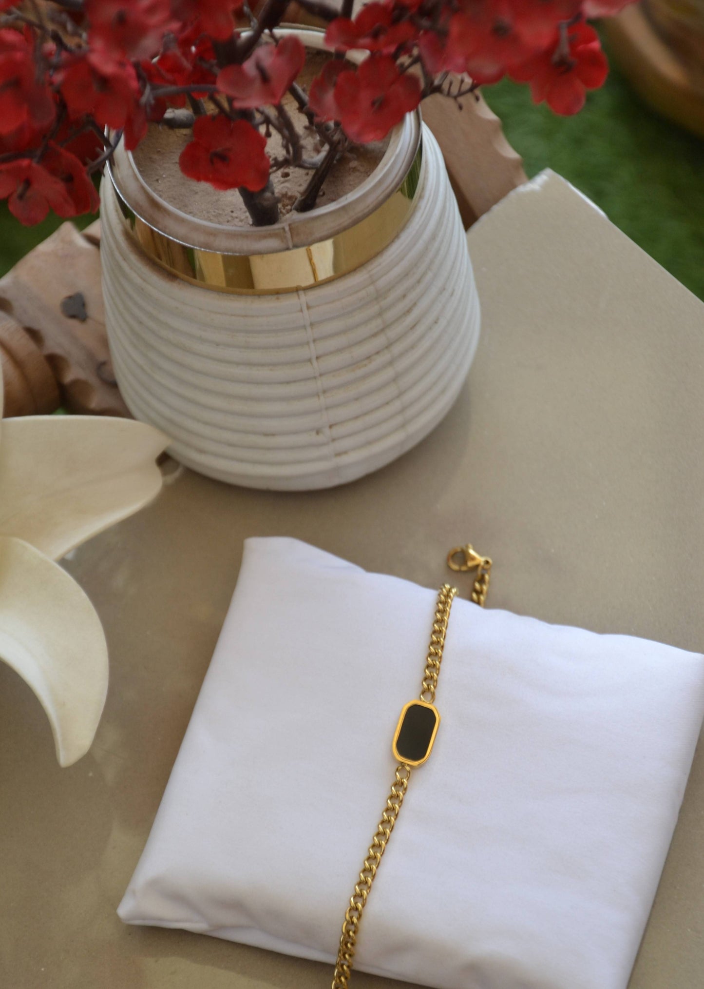 Golden Midnight Bracelet