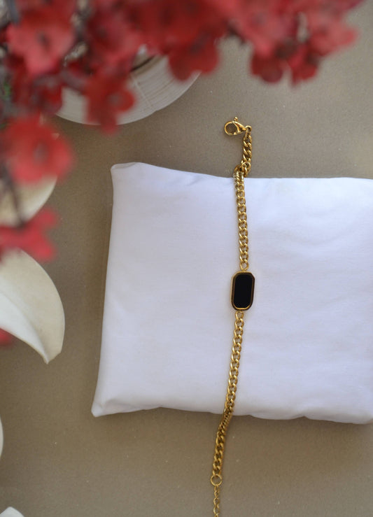 Golden Midnight Bracelet