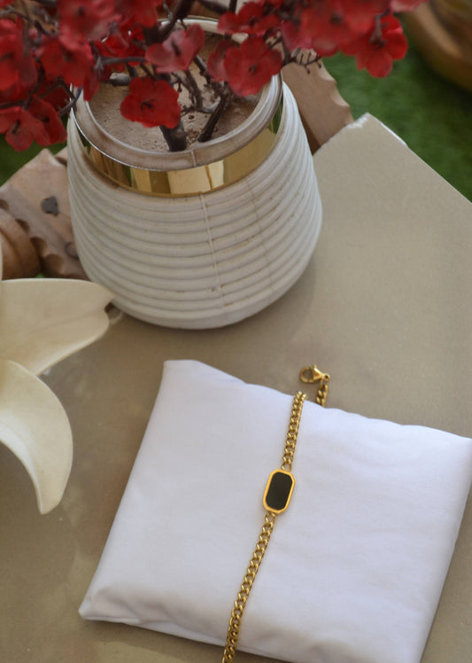 Golden Midnight Bracelet