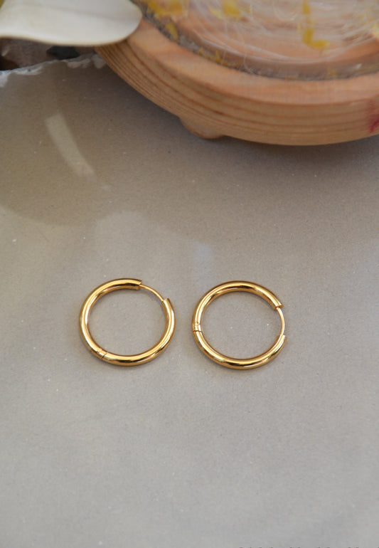Mini Gold Essential Hoops